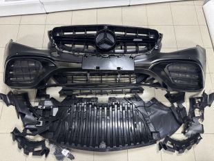 Бампер передний на Mercedes E class W213 AMG 63 Бампер передний на Mercedes E class W213 AMG 63